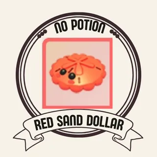 red sand dollar