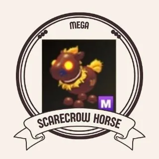 MEGA SCARECROW HORSE