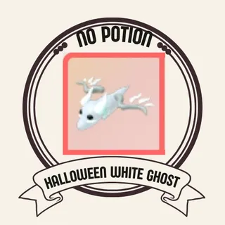 Halloween white ghost