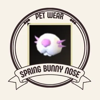SPRING BUNNY NOSE