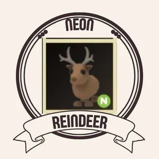 NEON REINDEER