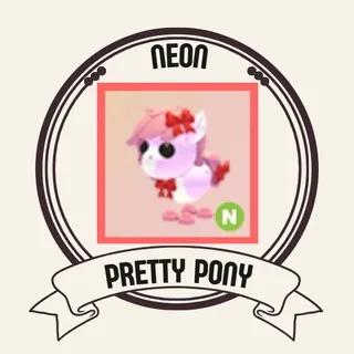 Neon pretty pony 