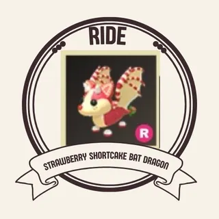R STRAWBERRY SHORTCAKE BAT DRAGON 