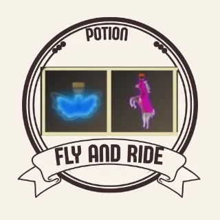 5x FLY POTION 5x RIDE POTION BUNDLE