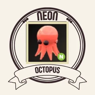 neon octopus