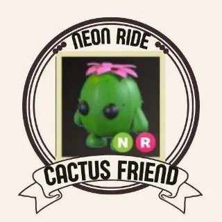 NEON RIDE CACTUS FRIEND