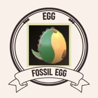 8x FOSSIL EGG 