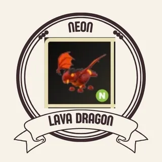 NEON LAVA DRAGON