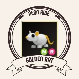 NEON RIDE GOLDEN RAT