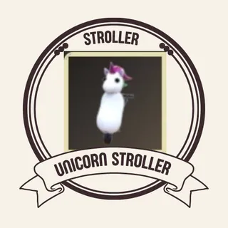 unicorn stroller 