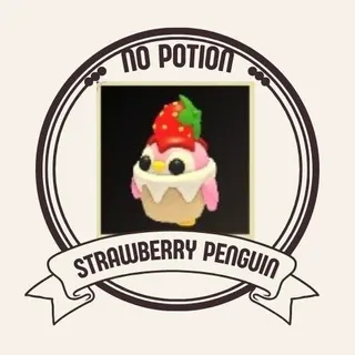 4x Strawberry Penguin