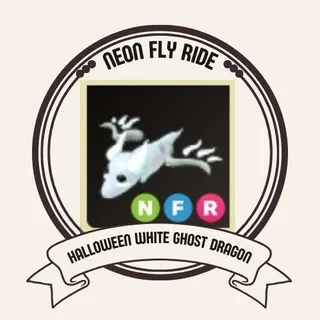 NFR HALLOWEEN WHITE GHOST DRAGON