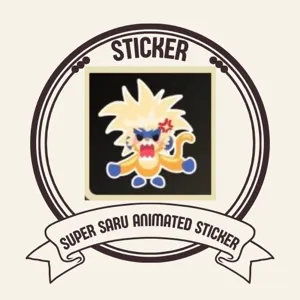 Super saru animated stic