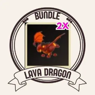2x LAVA DRAGON