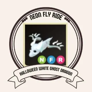 NFR HALLOWEEN WHITE GHOST DRAGON