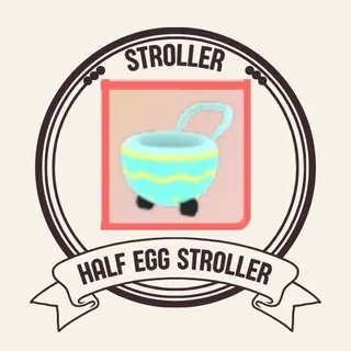 half egg stroller 