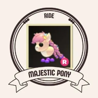RIDE MAJESTIC PONY
