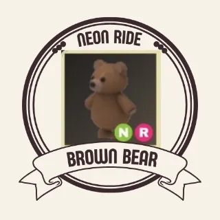 NEON BROWN BEAR