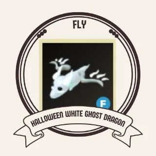 FLY HALLOWEEN WHITE GHOST DRAGON