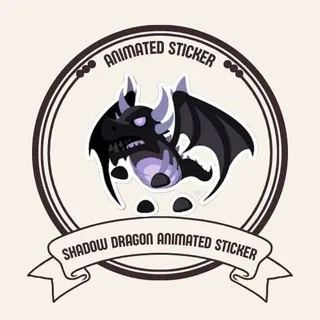 SHADOW DRAGON ANIMATED STICKER