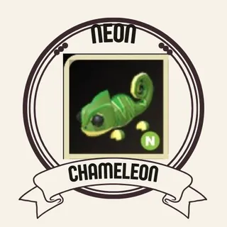 Neon chameleon