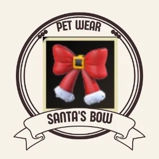 Santa's bow
