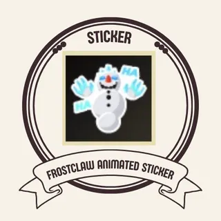 FROSTCLAW ANIMATED STICKER
