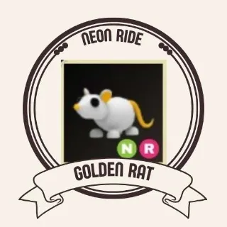 NEON RIDE GOLDEN RAT