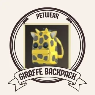 GIRAFFE BACKPACK