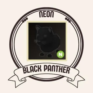 NEON BLACK PANTHER