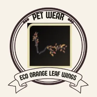 ECO ORANGE LEAF WINGS 