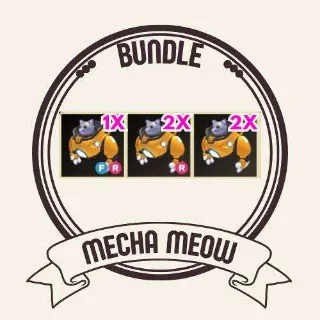 5x MECHA MEOW
