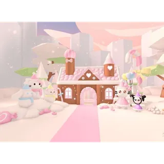 HOUSE 163 - HELLO KITTY'S WINTER GRINDING HOME