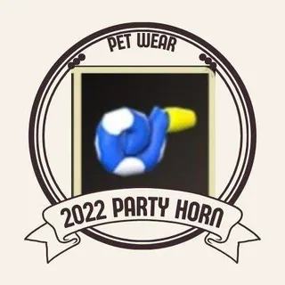 2022 BIRTHDAY PARTY HORN