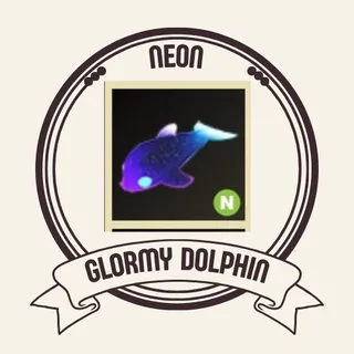 neon glormy dolphin 
