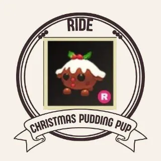 CHRISTMAS PUDDING PUP R