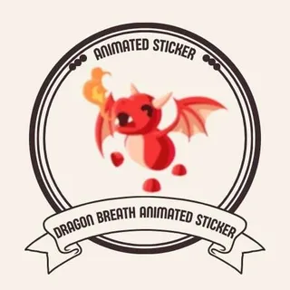 DRAGON BREATH ANIMATED STICKER