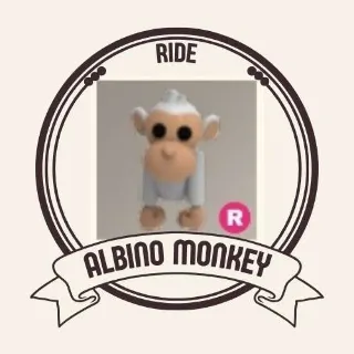 ALBINO MONKEY RIDE