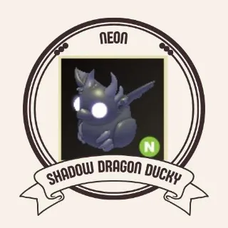 NEON SHADOW DRAGON DUCKY