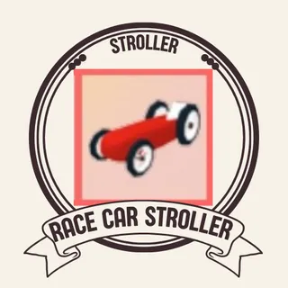 Race car stroller