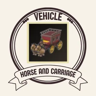 Horse and carriage