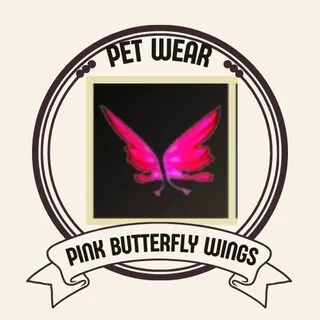 PINK BUTTERFLY WINGS