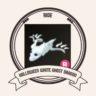 RIDE HALLOWEEN WHITE GHOST DRAGON