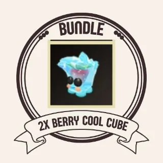 2x berry cool cube