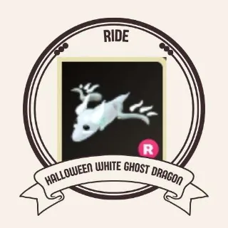 RIDE HALLOWEEN WHITE GHOST DRAGON