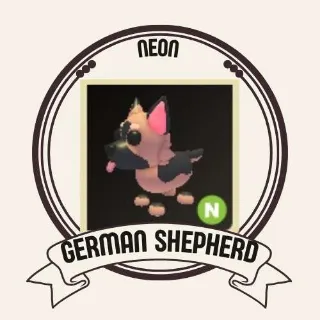 NEON GERMAN SHEPHERD
