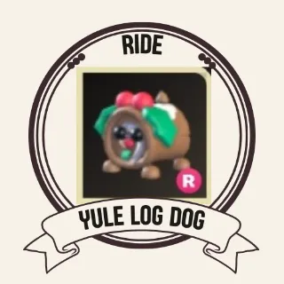 YULE LOG DOG RIDE