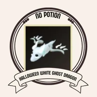 HALLOWEEN WHITE GHOST DRAGON