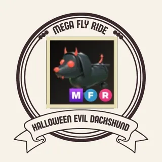 MFR HALLOWEEN EVIL DACHSHUND 