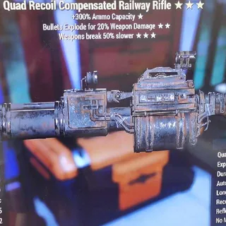 Weapon | QE50bs railway rifle